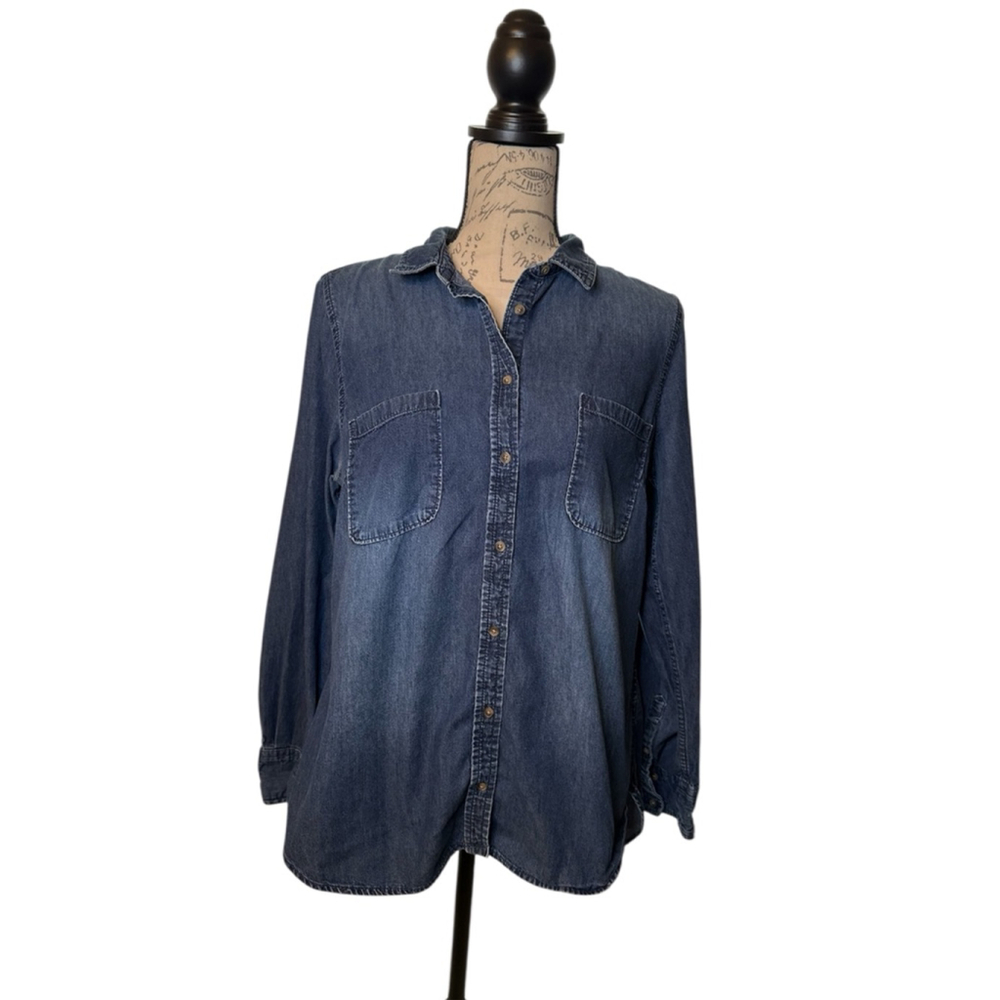 Merona Large Chambray Button down Shirt